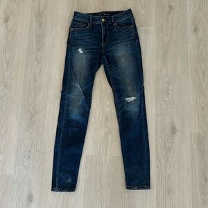 White House Black Market High Rise Skinny Jeans